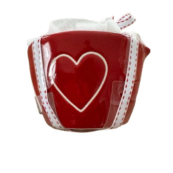 Rae Dunn RED Heart "1" Double Sided Valentine Measuring Cups NEW - Picture 6 of 7